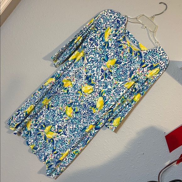 Lilly Pulitzer Ophelia Swing Dress Zest for Life - Picture 4 of 9